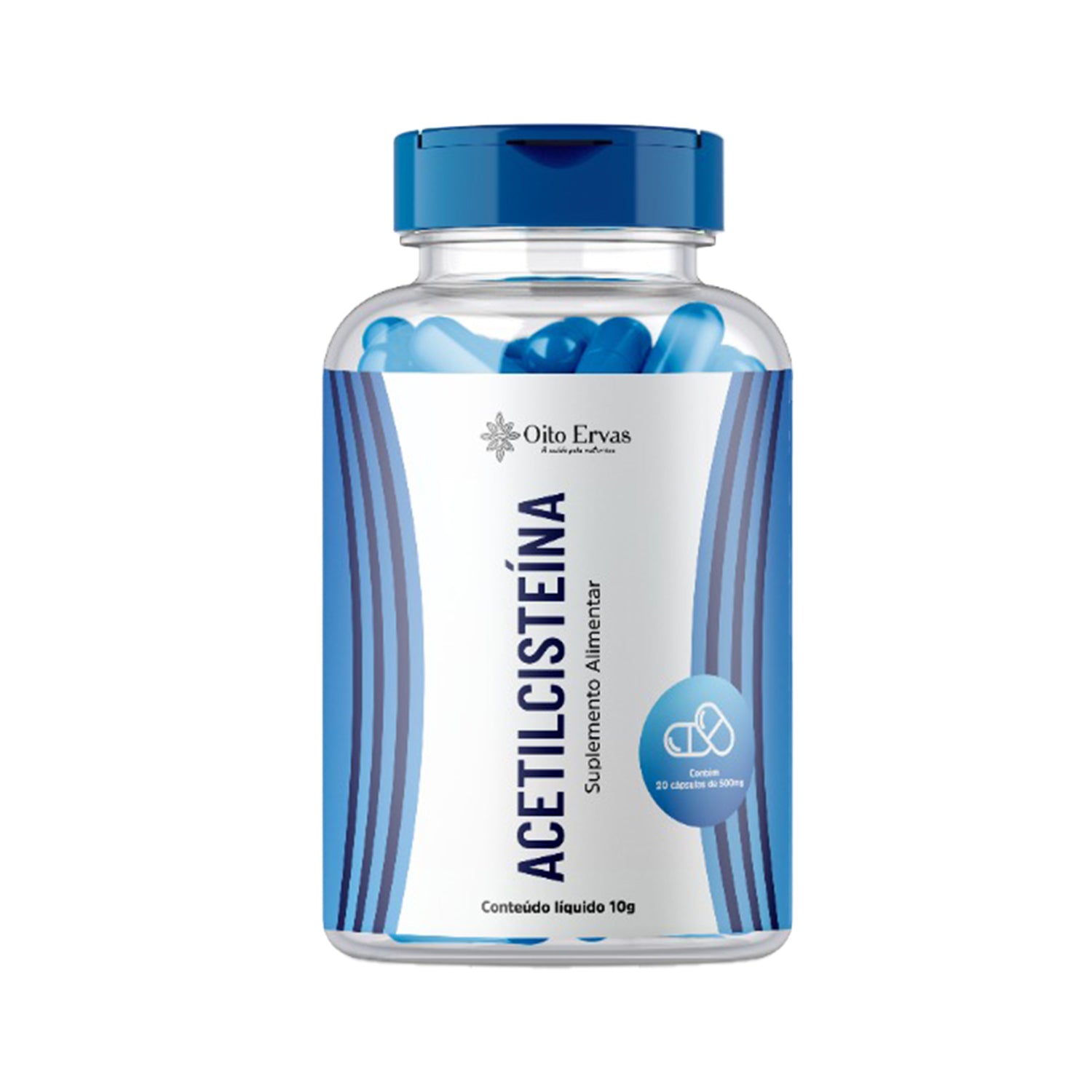 Acetilcisteína - 20 Cáps