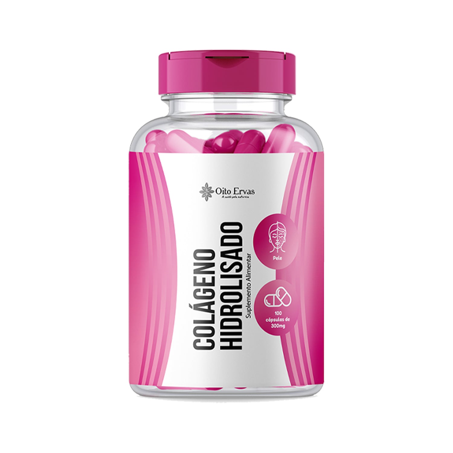 Colágeno Hidrolisado - 100 Cáps