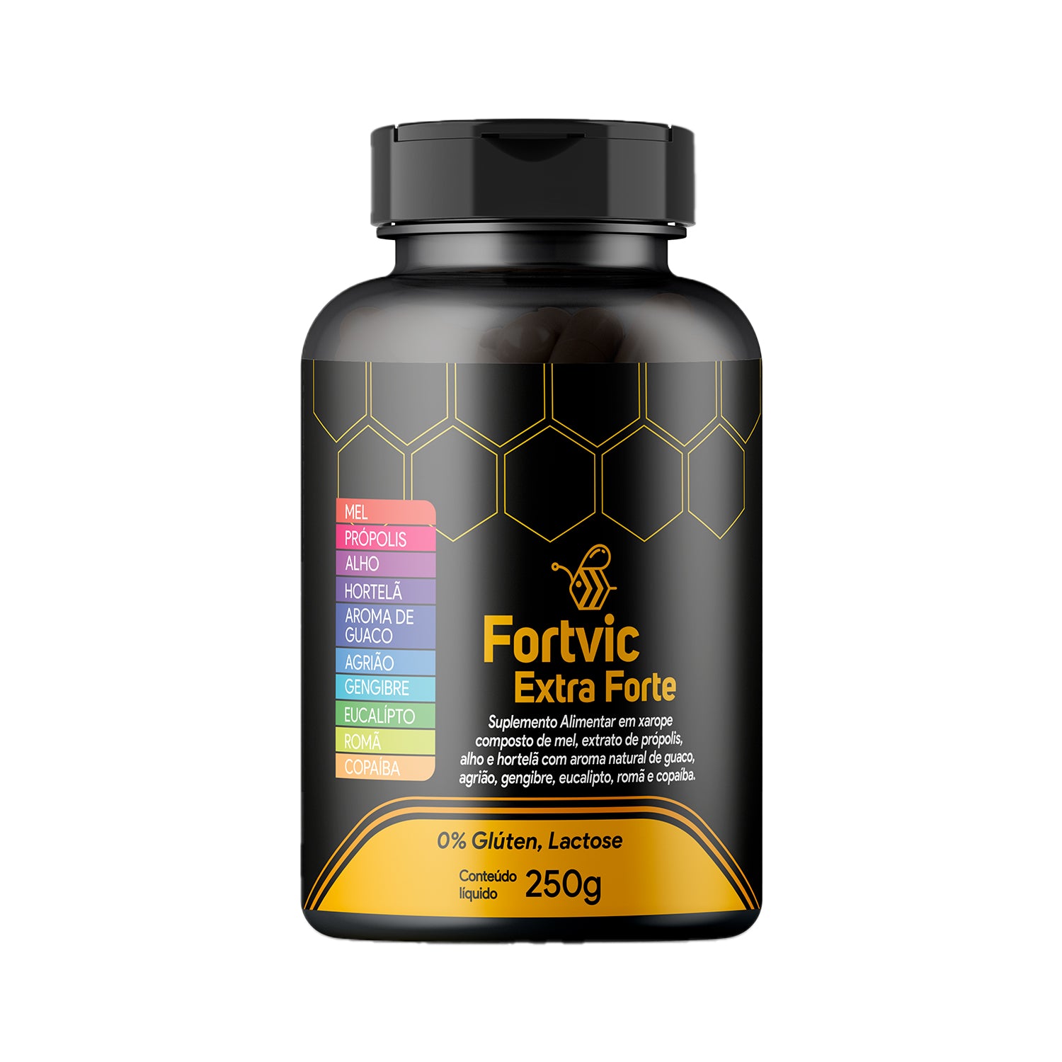 Xarope Mel Fortvic Extra Forte - 250g