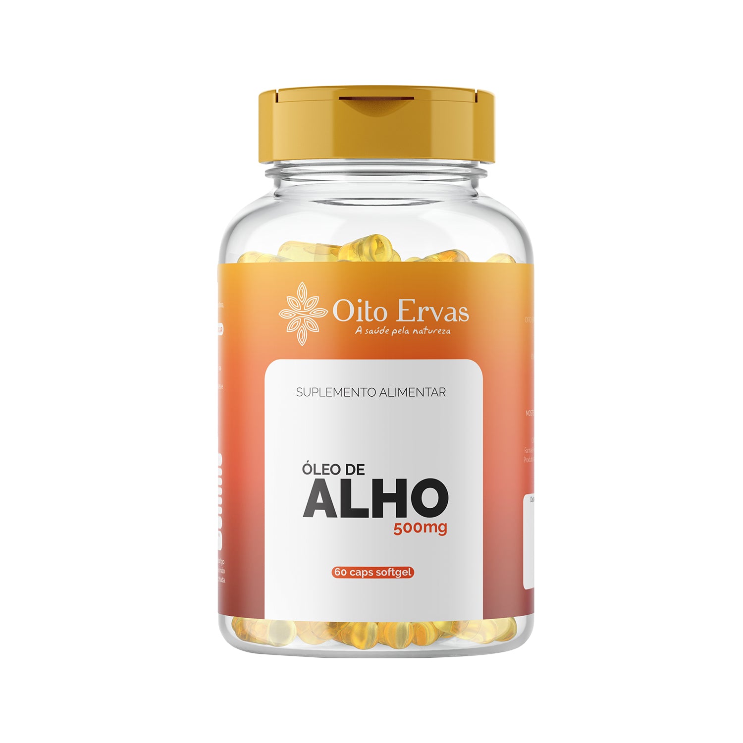Óleo de Alho 500 mg - 60 Cáps