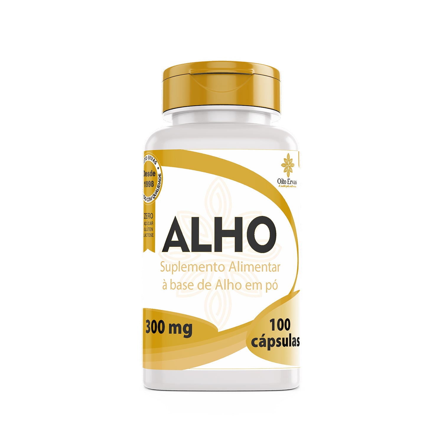 Alho Pó - 100 Cáps