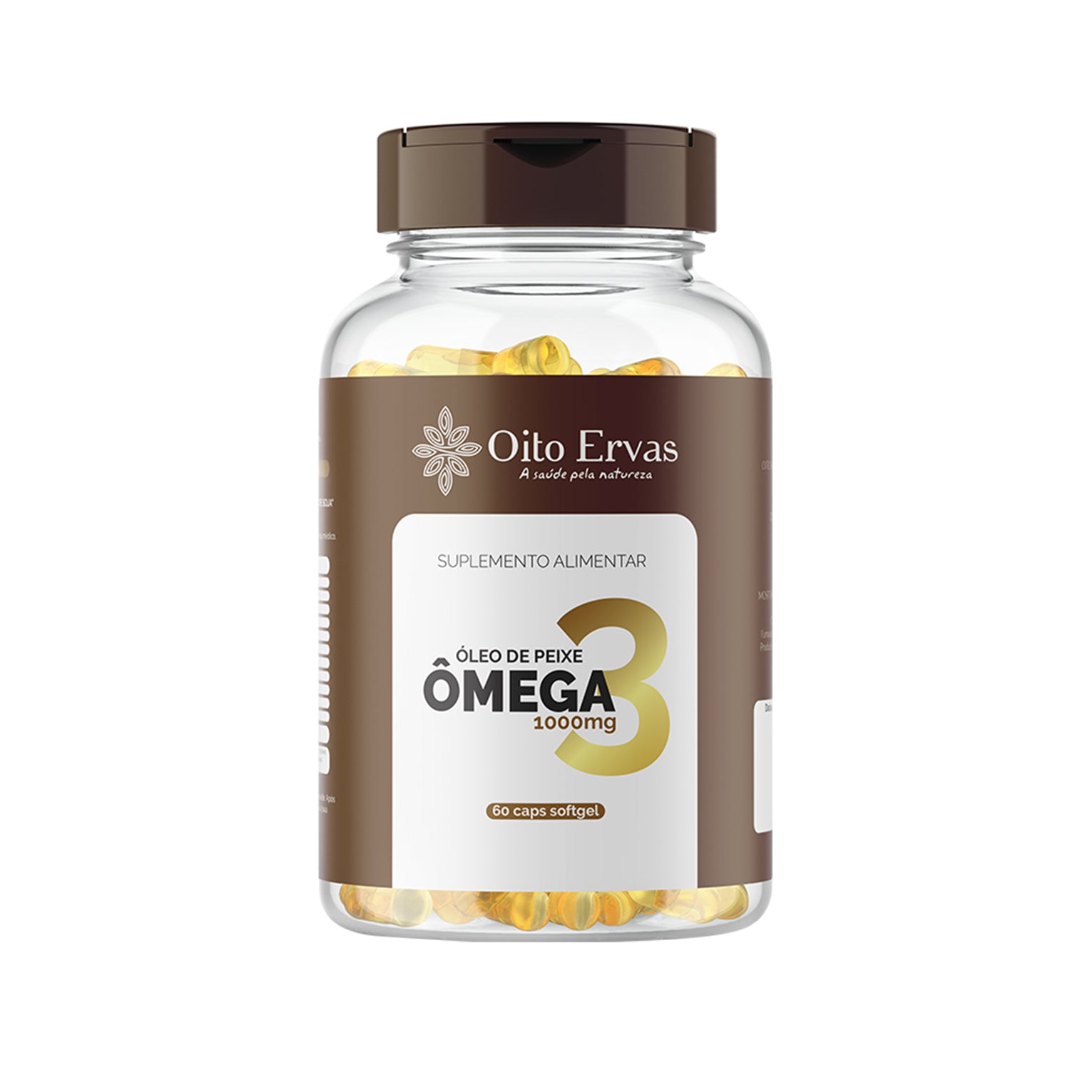 Óleo de Peixe Omega 3 1000 mg - 60 Cáps