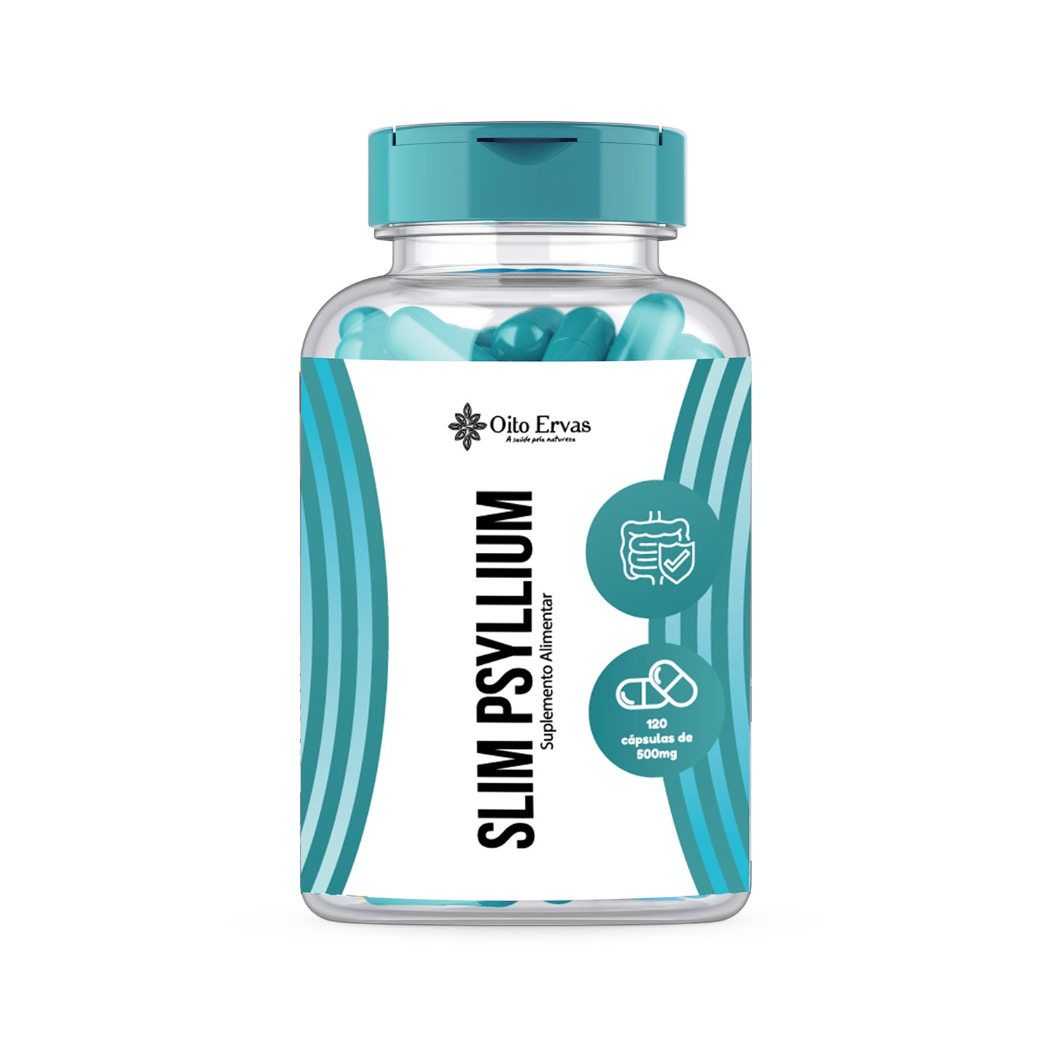 Slim Psyllium - 120 Cáps